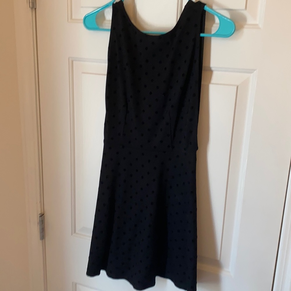 Mini polka dot backless American apparel